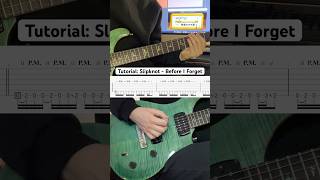 Slipknot - Before I Forget (slow-tempo tutorial) âa¢ #slipknot #guitar
