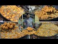 Punugullu Mirchi Bajji Aloo Bonda Wada Famous Hyderabad Street Food Snacks Indian Street Food