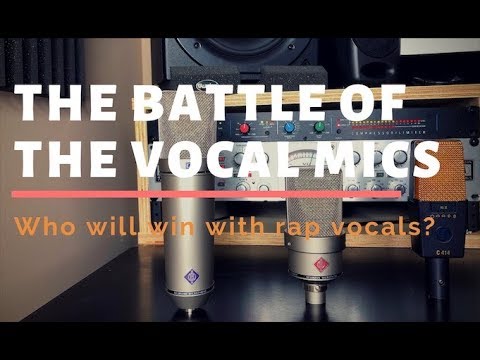 Neumann U87, TLM 103, AKG C414xlii