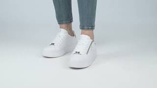 RIEKER W2605-80 white, dámské tenisky