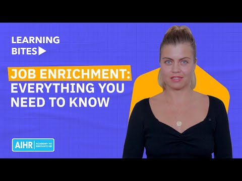 Job Enrichment: Everything You Need to Know