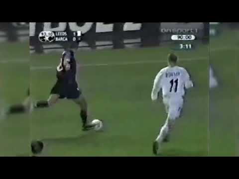 Leeds United 1 FC Barcelona 1 (2000-2001)