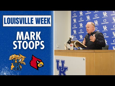 Mark Stoops previews Kentucky's HUGE game vs Louisville