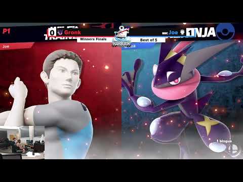 Winner's Finals - Gronk (Greninja) vs BBC|Joe (Wii Fit Trainer) - Smash on the Harbour #170