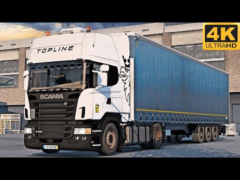 4K | ETS2 1.44 | Promods | Scania R440 | Hunedoara 🇷🇴 󠁧󠁢󠁳󠁣 - Doboj 🇧🇦