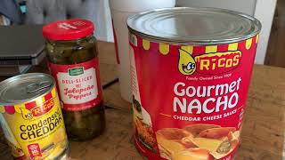 Rico’s Nacho Cheese 6 pound tin review