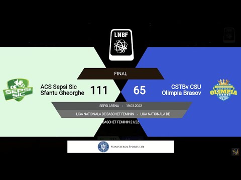 LNBF 2021-2022: Sepsi SIC Sfântu Gheorghe - Olimpia CSU Brașov