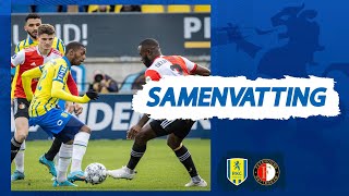 RKC lijdt nederlaag tegen Feyenoord | Samenvatting RKC Waalwijk - Feyenoord (21/22)