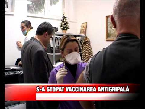 S-a stopat vaccinarea antigripala