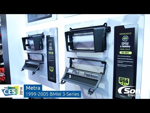 Metra BMW 3-Series 1999-2005 Car Stereo Dash Kits | CES 2016