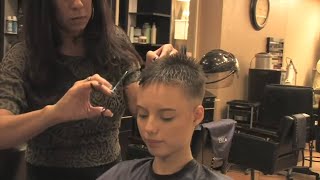 Kierlynn AZ - Pt 1: Cute Girl Gets Super Short Pixie (TA77.net Mini)