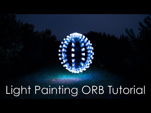 Light Painting Tutorial - How To Light Paint an Spiked Orb