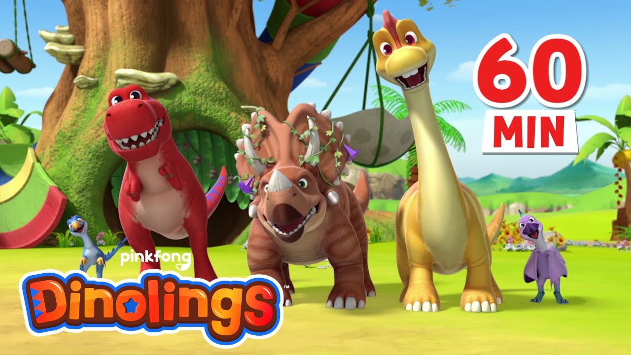🦖🦕 Your friend Tyrannosaurus Rex + More! | Dinosaur Cartoon | Pinkfong Dinosaurs for Kids