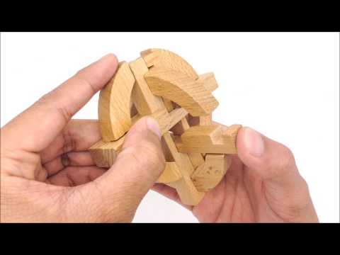 PicassoTiles 8 Styles Wooden Burr Logic Genius Skill Brain Teaser Puzzle - YouTube