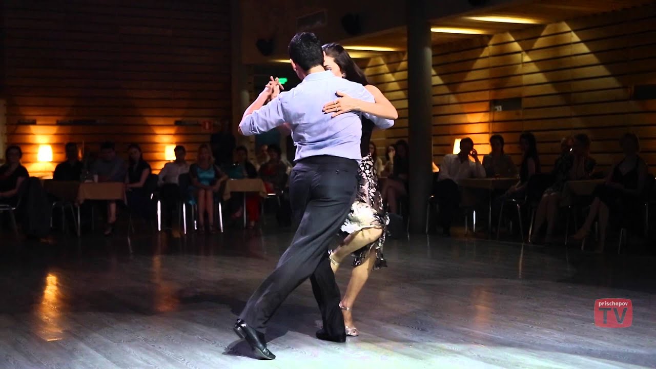 Alejandro BERON and Veronica VAZQUEZ, 4, First Moscow Tango Festival 2014, Prischepov.TV