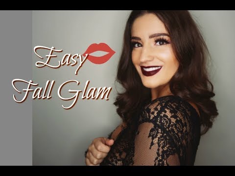 Easy Fall Glam ♥ Bold Lips
