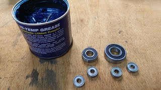 Comment lubrifier un roulement scellé