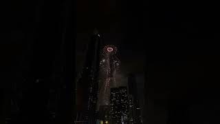 2025 Burj Khalifa Fireworks Happy New Year 2025 4k HDR #dubai #fire #fireworks #emirates