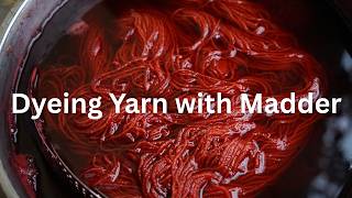 How to Natural Dye with Madder