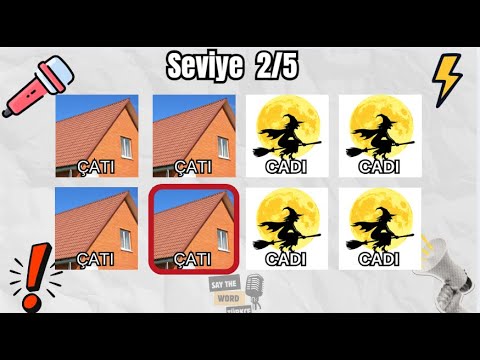 SAY THE WORD TÜRKÇE| RİTİM OYUNU | KELİME SÖYLEME |