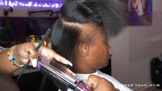 A more gentle approach to retain length and keep your curl pattern safe! 💜