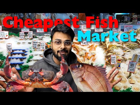 Biggest Fish Market in UK | Billingsgate fish market