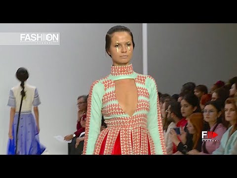 INIFD LST - SANGEENA BRAHMA Spring Summer 2018 London - Fashion Channel
