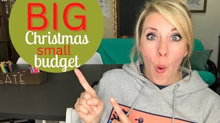 How to have a BIG CHRISTMAS on a SMALL BUDGET || How to plan your Christmas Shopping