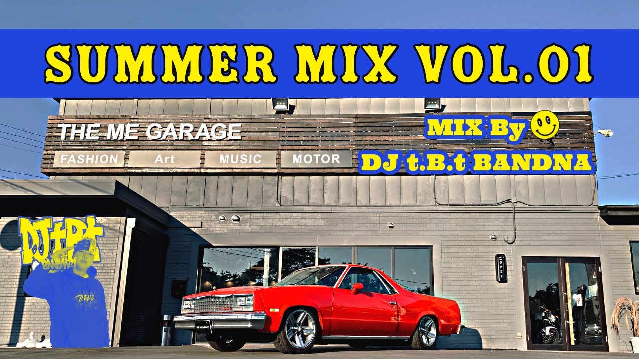 🏝SUMMER MIX Vol.01🏝          【MIX By t.B.t BANDANA：1984 Chevrolet EI Caminoドライブ：#DJMIX #MUSIC #DRIVE