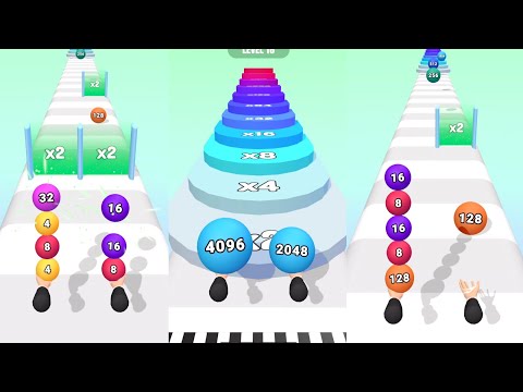 Juggle 2048 - All Levels 2 To 24 Gameplay Android iOS Part 1