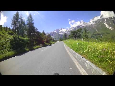 MTB top speed 86 km/h Großglockner Hochalpenstraße from Edelweißspitze
