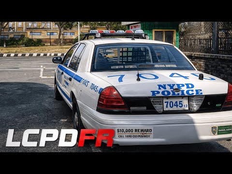 GTA 4 LCPDFR CLASSIC CVPI NYPD PATROL