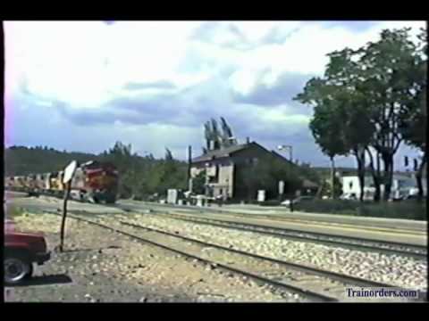 Classic Railroad Series 558 - Santa Fe in Flagstaff, AZ September 5, 1994