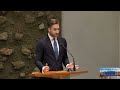 Hugo de Jonge weigert te luisteren naar betoog van Janssen (FVD): "U hoeft maar even te luisteren"