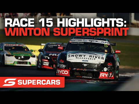 SUPERCARS 2022 ウィントン スーパースプリント決勝レース15ハイライト動画
