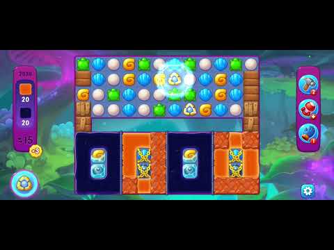 Fishdom gameplay level 2039