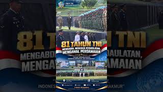 Download lagu 81 TAHUN TNI MENGABDI, MENJAGA KEDAULATAN, MENGAWAL PERDAMAIAN #army #military mp3
