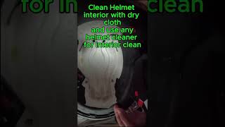 Best way to clean Helmet #classic350