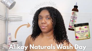 Let's See What's Tea! 👀 | Alikay Naturals Wash Day