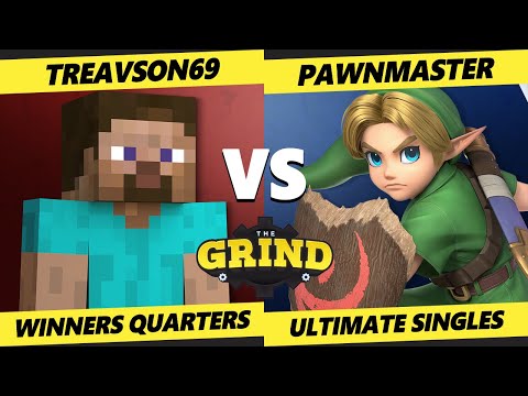 The Grind Fridays 187 Winners Quarters - Treasvon69 (Steve, Pikachu) Vs Pawnmaster (Young Link) SSBU