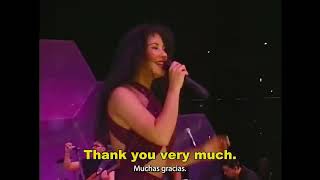 Selena   Si Una Vez Live [ English Translation Lyrics/ Letra ]