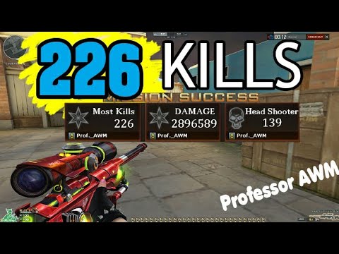 CROSSFIRE - FFA 226 KILLS - New Greece ~ AWM SNIPER MODE