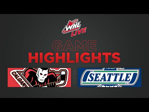 WHL Highlights: Hitmen (2) at Thunderbirds (1) OT - November 12, 2022