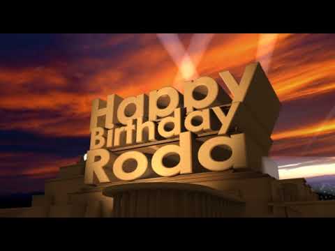 Happy Birthday Roda