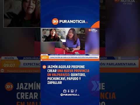 Jazmín Aguilar propone crear una nueva provincia en Valparaíso
