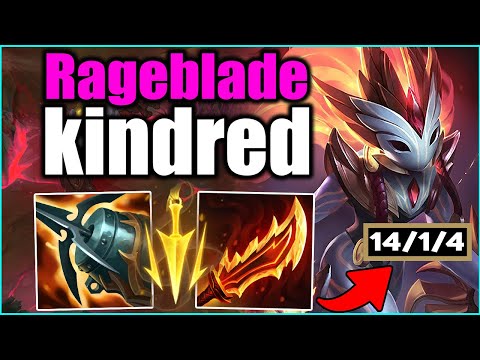What Happens When Kindred Gets 9 Marks In 10 minutes? Lethal Tempo Rageblade kindred Is Crazy!