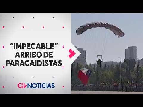 Parada Militar 2025: “Impecable” arribo de paracaidistas marcó el inicio del desfile
