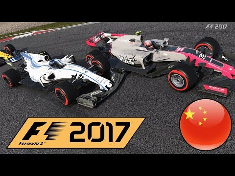 F1 2017 Career Mode Part 2 - CHINESE GRAND PRIX!