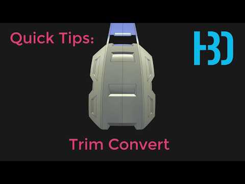 Alias Quick Tips: Trim Convert