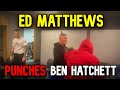 Ed Matthews Punch Ben Hatchett Backstage Of Bad To The Bone Bare Knuckle